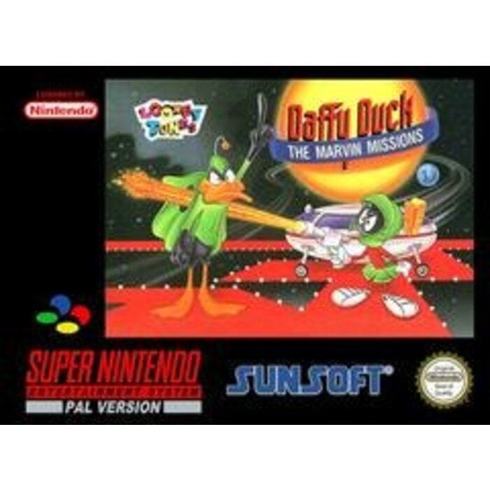 Daffy Duck: The Marvin Missions - Super Nintendo (SNES)