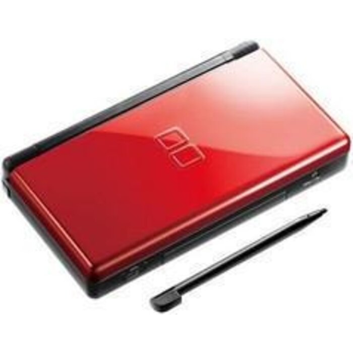Nintendo DS Lite - Crimson Rood & Zwart