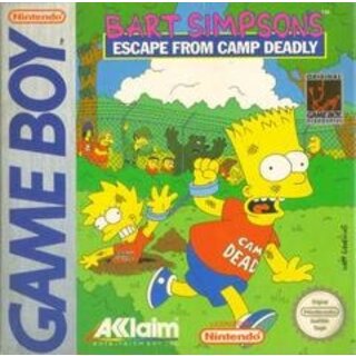 Gameboy Bart Simpson's Escape From Camp Deadly - Gameboy (Losse Cartridge)