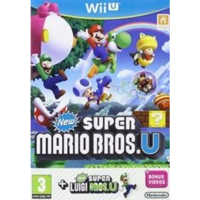 New Super Mario Bros. U + Luigi U - Nintendo Wii U