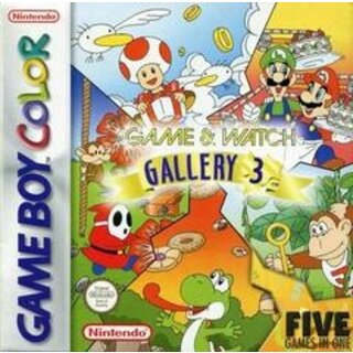 Gameboy Game & Watch Gallery 3 - Gameboy (Losse Cartridge)