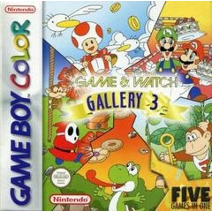 Gameboy Game & Watch Gallery 3 - Gameboy (Losse Cartridge)