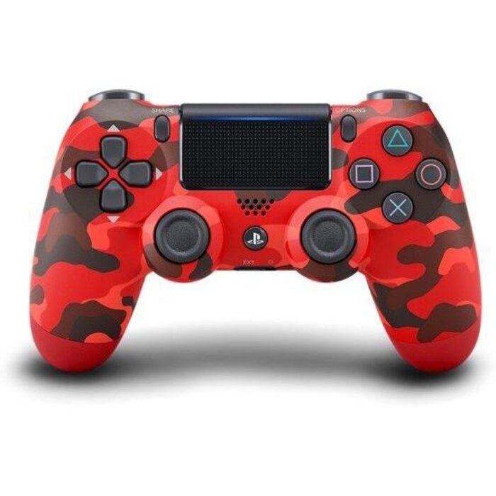 Dualshock 4 Controller - Playstation 4 / PS4 Controller - Camouflage Rood