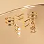 14K Solid Gold Heart Internally Threaded Labret