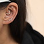 14K Massief Goud Threadless Labret Drop It Like It's Hot