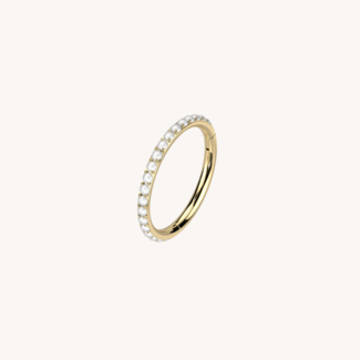 Dear Diary Pearly Click Ring