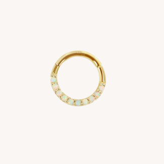 Dear Diary Island Girl Click Ring 14K