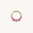 Dear Diary Diana Pink Click Ring 14K