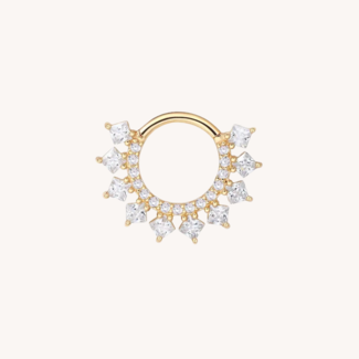 Dear Diary Milky Way Click Ring 14K