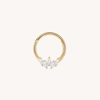 Dear Diary Gemini Click Ring 14K
