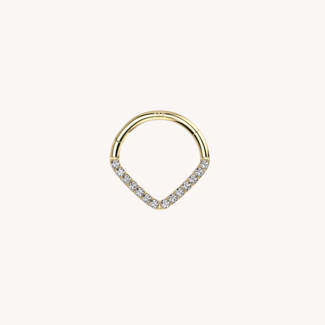 Dear Diary Ventura Click Ring 14K