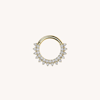 Dear Diary Princess Click Ring 14K