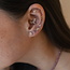 Plain Hidden Helix piercing 14K