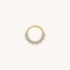 Dear Diary Bejeweled Click Ring 14K