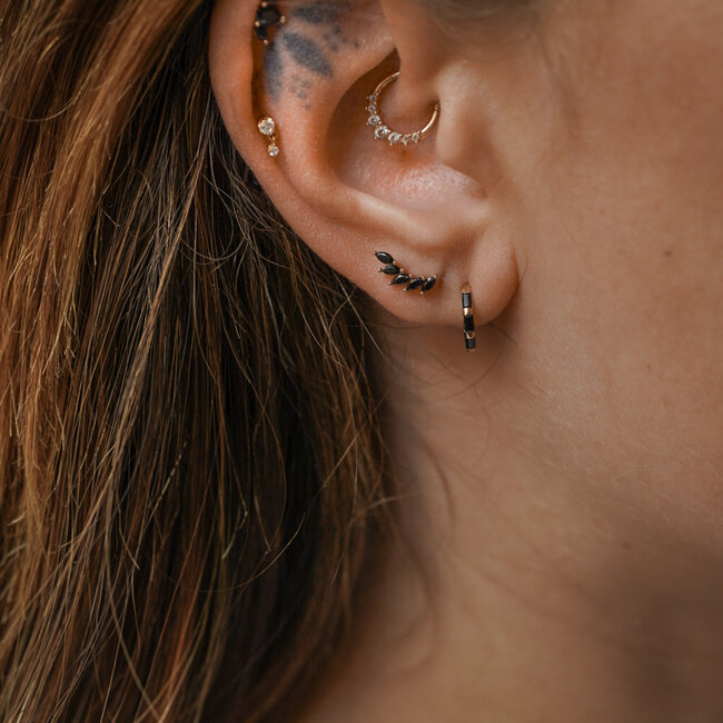 Black Lotus Piercing 14K