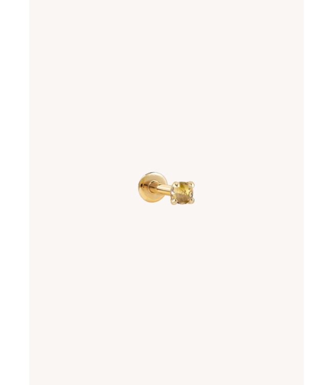 J&Co. Cognac Diamond Piercing 14K