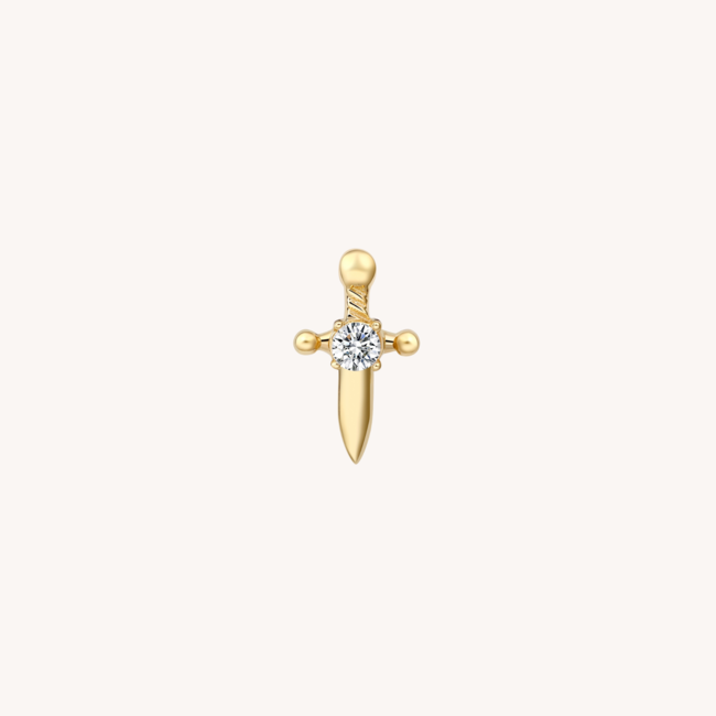 Fierce Piercing Threadless 14K