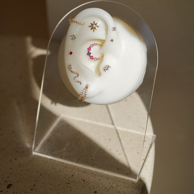 Double Trouble Click Ring 14K