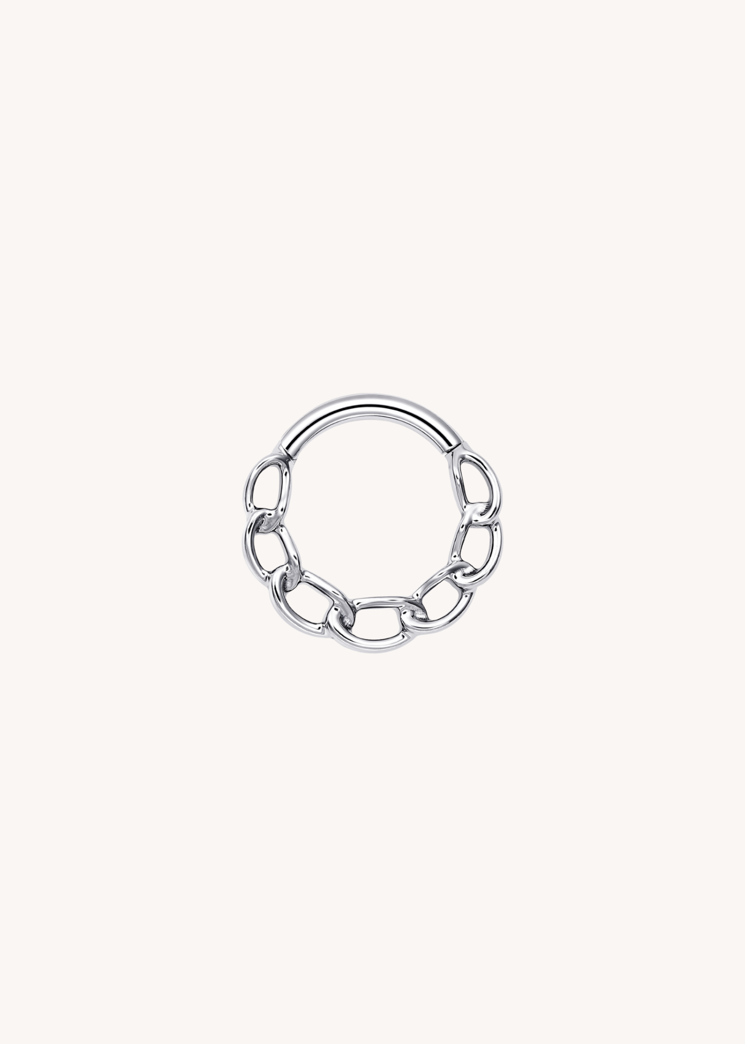 Dear Diary Tattoo | Chainlink Click Ring Titanium - Dear Diary Tattoo