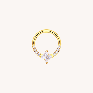 Dear Diary Aurora Click Ring Titanium