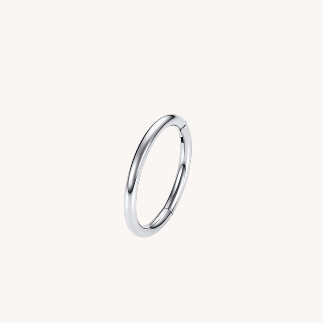 Simple Sally Click Ring Titanium