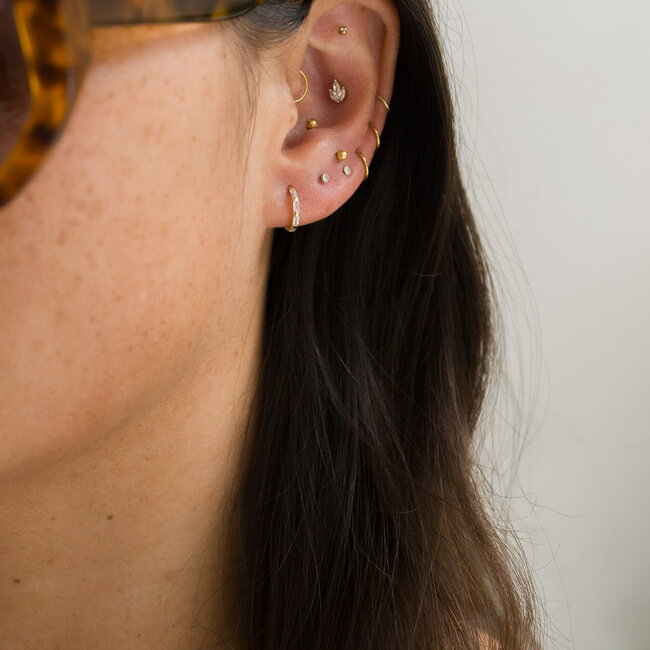 Simple Sally Click Ring Titanium