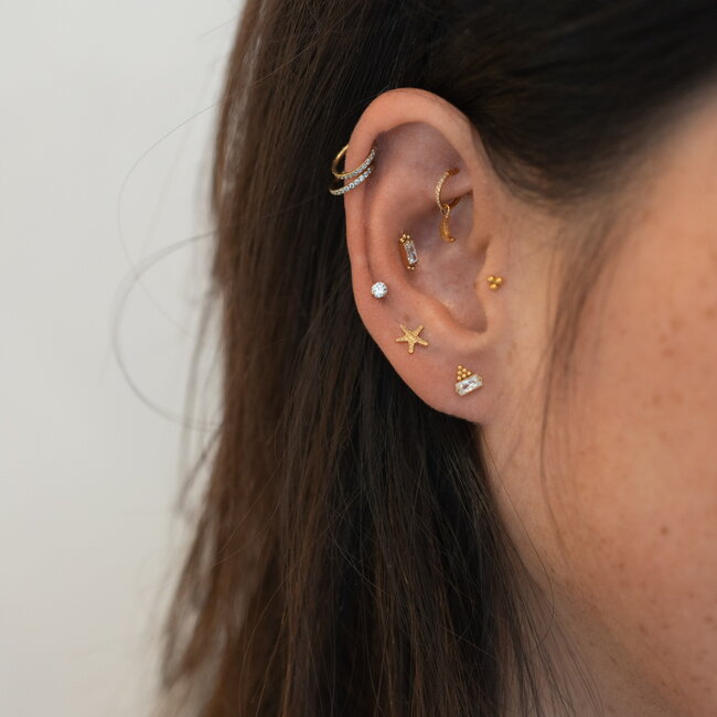 Simple Sally Click Ring Titanium