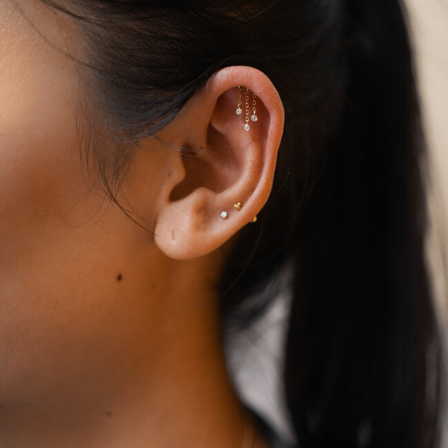 Lana Hidden Helix Piercing 14K