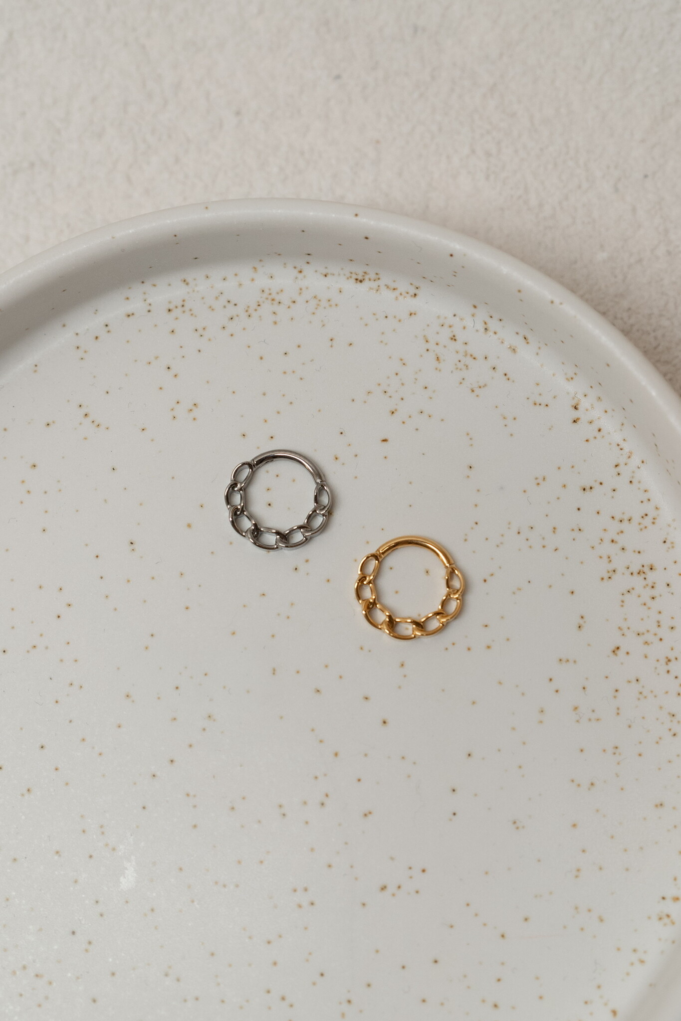 Dear Diary Tattoo | Chainlink Click Ring Titanium - Dear Diary Tattoo