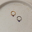 Violet Click Ring Titanium