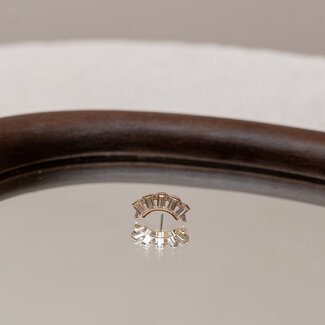 Dear Diary Heirloom Piercing 14K