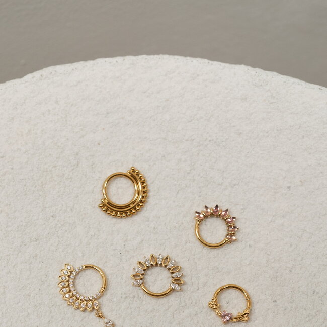 Birds Of A Feather Click Ring Titanium