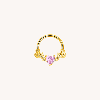 Dear Diary Cinderella's Story Click Ring Titanium