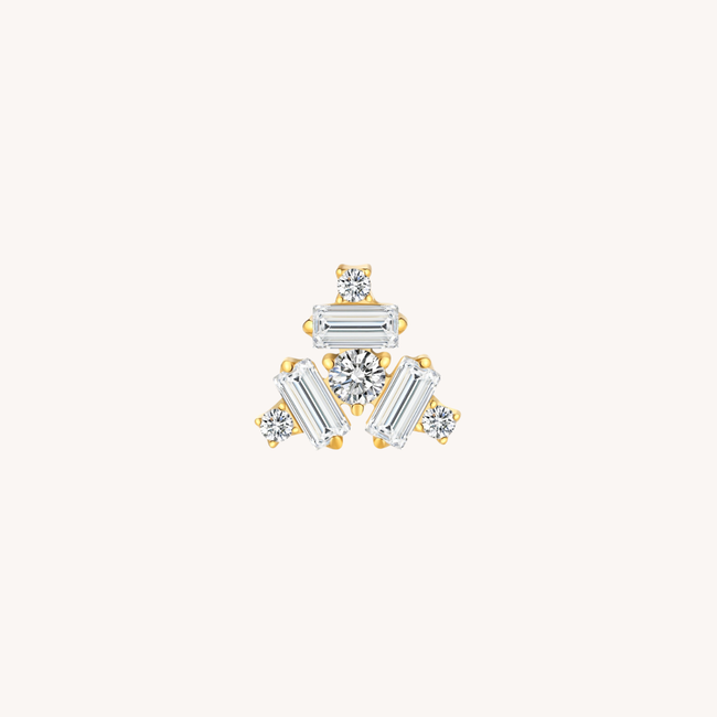 Love Triangle Piercing Titanium