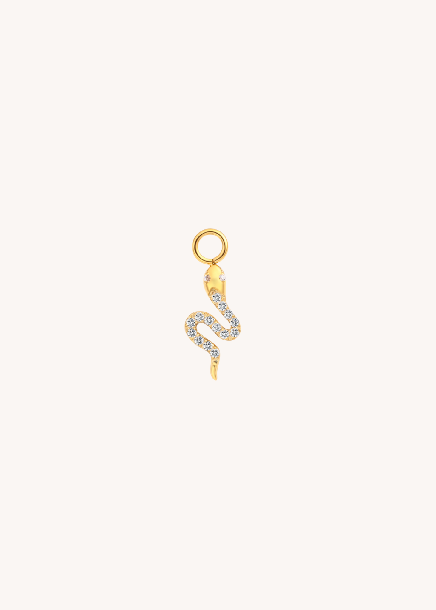 Dear Diary Tattoo | Fang & Loop Charm Titanium - Dear Diary Tattoo