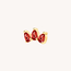 Dear Diary Imperial Red Piercing 14K