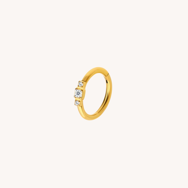 Ivy Click Ring Titanium