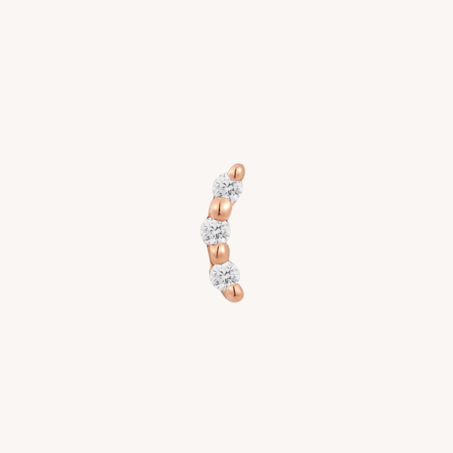 Bitsy Diamond Piercing 14K