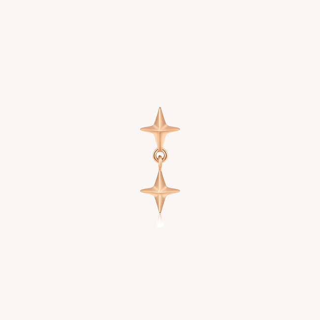 North Star Piercing 14K