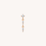 Double Noon Piercing 14K