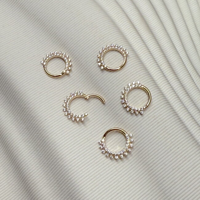 Princess Click Ring 14K