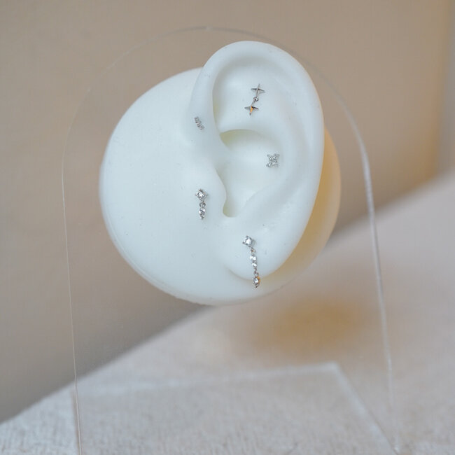 Bitsy Diamond Piercing 14K