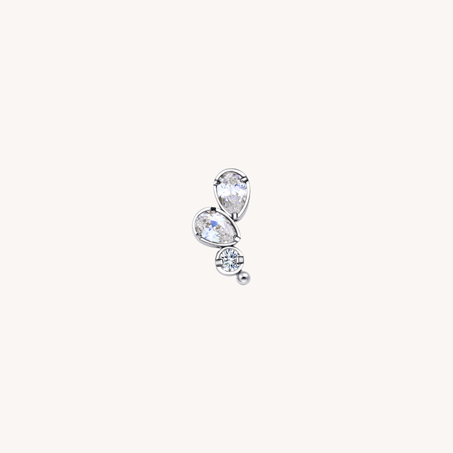 Rainfall Piercing Titanium