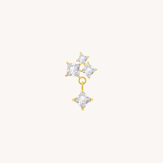 Dear Diary Galaxy Glow Piercing Titanium