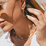 14K Massief Goud Click Ring Plain Jane