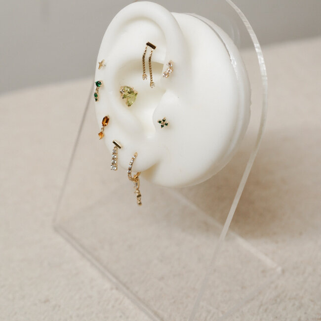 Power Play Hidden Helix Piercing 14K