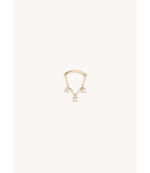 Ember Celeste Hidden Helix Piercing 14K