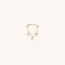 Ember Celeste Hidden Helix Piercing 14K