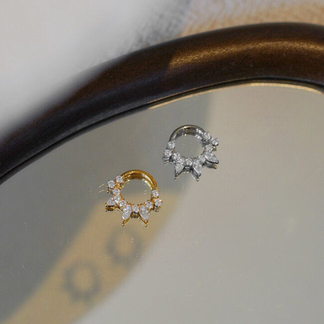 Pixie Click Ring Titanium