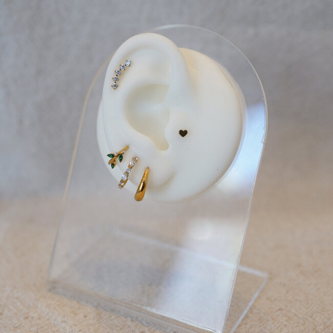 Jade Click Ring Titanium